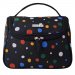 NOBLE - Folding women's cosmetic bag - Case - DOTS - D002 