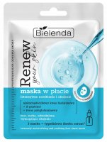 Bielenda - RENEW YOUR SKIN - Intensywnie nawilżająca i kojąca maska w płacie - 1 sztuka