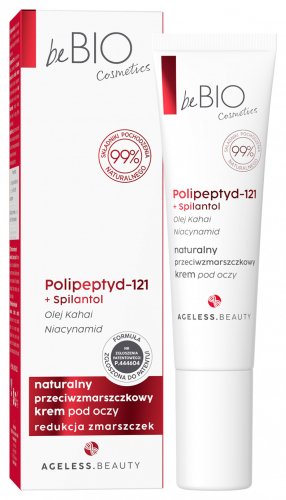 beBIO - AGELESS BEAUTY - Natural Anti-Wrinkle Eye Cream - 15 ml