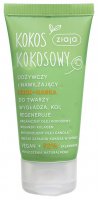 ZIAJA - KOKOS-POMARAŃCZA - KOKOS KOKOSOWY - Odżywczy i nawilżający krem-maska do twarzy - 50 ml