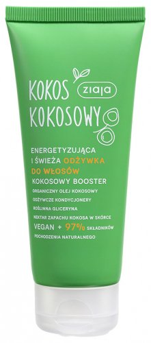 ZIAJA - KOKOS-POMARAŃCZA - KOKOS KOKOSOWY - Energetyzująca odżywka do włosów - 100 ml