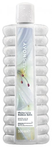 AVON - SENSES - White Lily Bubble Bath - Płyn do kąpieli - Białe Lilie - 500 ml