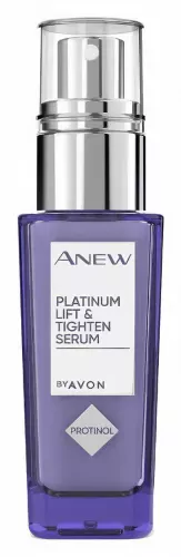 Сыворотка для лица Avon Anew Platinum Lift & Tighten с протинолом, подтягивающая, для зрелой кожи, 30 мл — фото 2
