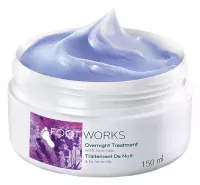 AVON - FOOT WORKS - Overnight Treatment - Intensywnie nawilżająca kuracja lawendowa dla stóp - 150 ml