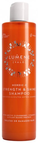 LUMENE - VALO - NORDIC-C - Strength & Shine Shampoo - Wzmacniający i nadający połysk szampon do włosów - 300 ml