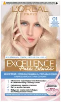 L'Oréal - EXCELLENCE Pure Blonde - 01 Ultra Light Natural Blonde - Koloryzacja z potrójną pielęgnacją - Ultra Jasny, Naturalny Blond