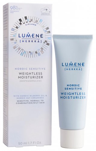 LUMENE - HERKKA - Nordic Sensitive - Weightless Moisturizer - Lekki krem nawilżający do twarzy - 50 ml