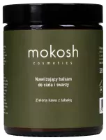 MOKOSH - BODY BALM - Nawilżający balsam do twarzy i ciała - Zielona kawa z tabaką - 180 ml
