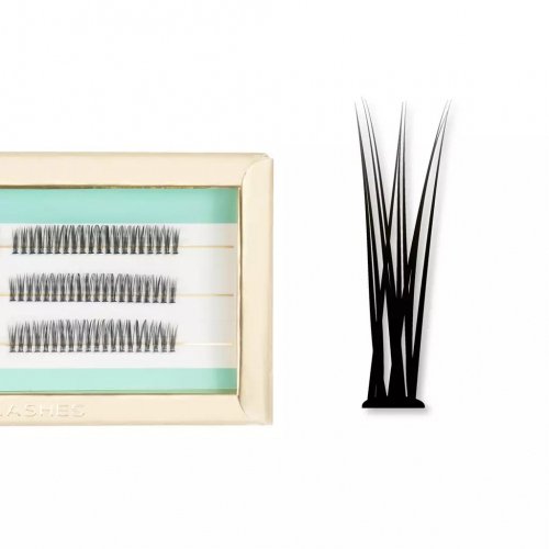 Many Beauty - Many Lashes - Full Set Lashes No.1 - Zestaw kępek do rzęs - 10D - 120 sztuki - C