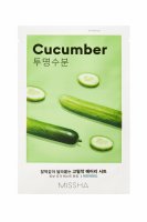 Missha - Airy Fit Sheet Mask Cucumber - Moisturizing Face Mask - 1 pc. 