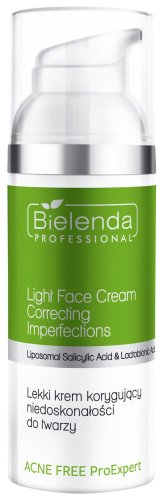 Bielenda Professional - ACNE FREE PROEXPERT - Light Face Cream Correcting Imperfections - Lekki krem do twarzy korygujący niedoskonałości - 50 ml