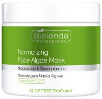 Bielenda Professional - ACNE FREE PROEXPERT - Normalizing Face Algae Mask - Normalizująca maska algowa do twarzy - 160 g