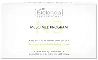Bielenda Professional - MESO MED PROGRAM NO.3 - Active Lifting Concentrate - Aktywny koncentrat liftingujący - Zestaw 10 ampułek z 3% DMAE - 10 x 3 ml