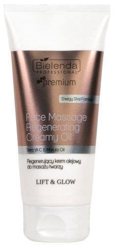 Bielenda Professional - LIFT & GLOW - Premium - Face Massage Regenerating Creamy Oil - 175 ml