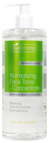 Bielenda Professional - ACNE FREE PROEXPERT - Normalizing Face Toner-Concentrate - 500 ml