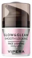 VIPERA - Glow & Gleam Smooth Looking Face Lighting Highlighter - Rozświetlacz do twarzy - 30 ml