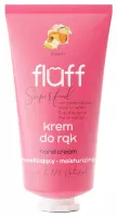 FLUFF - Superfood - Hand Cream - Moisturizing and Antibacterial Hand Cream - Peach - 50 ml