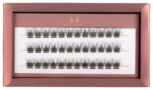 Many Beauty - Many Lashes - V-Lashes Intense - Silk Eyelashes Individuals - Jedwabne rzęsy w kępkach - 0,07mm - CC-12mm