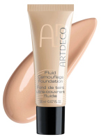 ARTDECO - Fluid Camouflage Foundation - Mocno kryjący podkład do twarzy - 20 ml - 15 Natural Sand - 15 Natural Sand