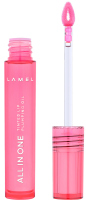 LAMEL - ALL IN ONE Tinted Lip Plumping Oil - Moisturizing Lip Oil - 3 ml - 403 Watermelon - 403 Watermelon