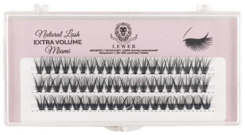 Lewer - Natural Lash - Extra Volume - Miami - 11mm