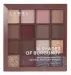 LAMEL - 16 Shades Of Burgundy Eyeshadow Palette - Paleta 16 cieni do powiek - Tone 16-4