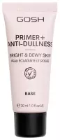 GOSH - PRIMER+ ANTI-DULLNESS - BRIGHT & DEWY SKIN BASE - 009 Anti-Dullness - 30 ml
