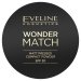 Eveline Cosmetics - WONDER MATCH - Matt Pressed Compact Powder SPF30 - Matowy puder prasowany - 8 g