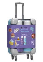 HISKIN - Travel Set - Zestaw kosmetyków do rąk - Walizka - Krem + Mydło - 2 x 75 ml