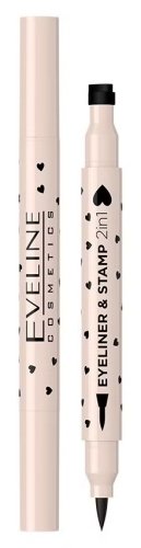Eveline Cosmetics - EYELINER & STAMP 2in1