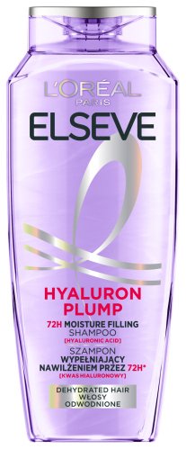 L'Oréal - ELSEVE - HYALURON PLUMP - Nawilżający szampon do włosów - 400 ml 