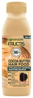 GARNIER - FRUCTIS - Cocoa Butter Hair Food - Smoothing Shampoo - Wygładzający szampon do włosów puszących się i niesfornych - 350 ml 