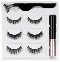 Lewer - Magnetic Eyeliner Eyelash Suit - Magnetyczne rzęsy w zestawie z eyelinerem i pęsetą 