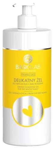 BASICLAB - FAMILLIAS - Delikatny żel do mycia dla całej rodziny - 500 ml