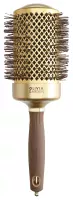 Olivia Garden - Expert Blowout Shine - Szczotka do modelowania włosów - Gold & Brown - 65 mm