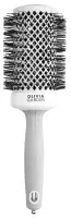 Olivia Garden - Expert Blowout Shine - Szczotka do modelowania włosów - White & Grey - 55 mm