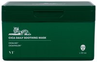 VT Cosmetics - Cica - Daily Soothing Mask - Zestaw kojących masek do twarzy w płacie - 30 sztuk