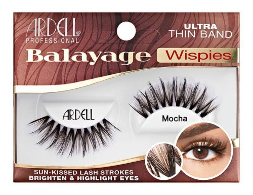 ARDELL - Balayage Wispies - Sztuczne rzęsy na pasku w odcieniach brązu - MOCHA