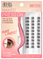 ARDELL - NAKED PRESS ON - Pre-glued Underlash Extensions - SOFT VOLUME - SOFT VOLUME