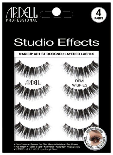 ARDELL - STUDIO EFFECTS - Set of False Eyelashes on a Strip - 4 pairs
