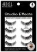 ARDELL - STUDIO EFFECTS - Set of False Eyelashes on a Strip - 4 pairs