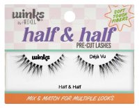 ARDELL - WINKS - Half & Half Pre-Cut Lashes - False Eyelashes on a Strip