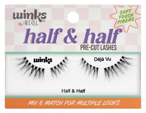 ARDELL - WINKS - Half & Half Pre-Cut Lashes - Sztuczne rzęsy na pasku