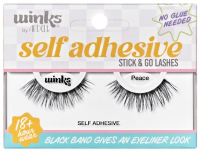 ARDELL - WINKS - Self Adhesive Stick & Go Lashes - PEACE - PEACE