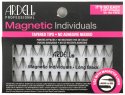 ARDELL - Magnetic Individuals - Magnetyczne rzęsy w kępkach - 36 szt - LONG BLACK - LONG BLACK