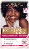 L'Oréal - EXCELLENCE Creme - Hair Care with Triple Care Color - 100 Black