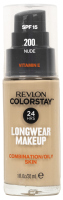 REVLON - COLORSTAY™ FOUNDATION - Foundation for combination and oily skin - SPF15 - 30 ml - 200 - NUDE - 200 - NUDE