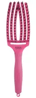 Olivia Garden - FingerBrush - Boar & Nylon - Szczotka do rozczesywania włosów - Hot Pink - Medium