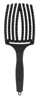 Olivia Garden - FingerBrush Combo - Szczotka do rozczesywania włosów - Black - Large