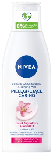 Nivea - Cleansing Milk Almond Oil - Łagodne mleczko oczyszczające z naturalnym olejkiem migdałowym - 200 ml